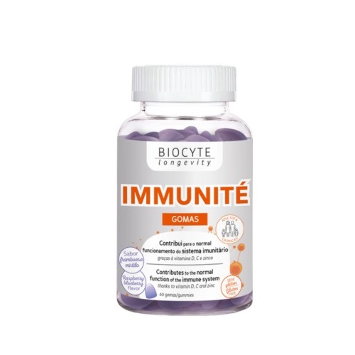 Biocyte Imunidade 60 Gomas é um suplemento alimentar