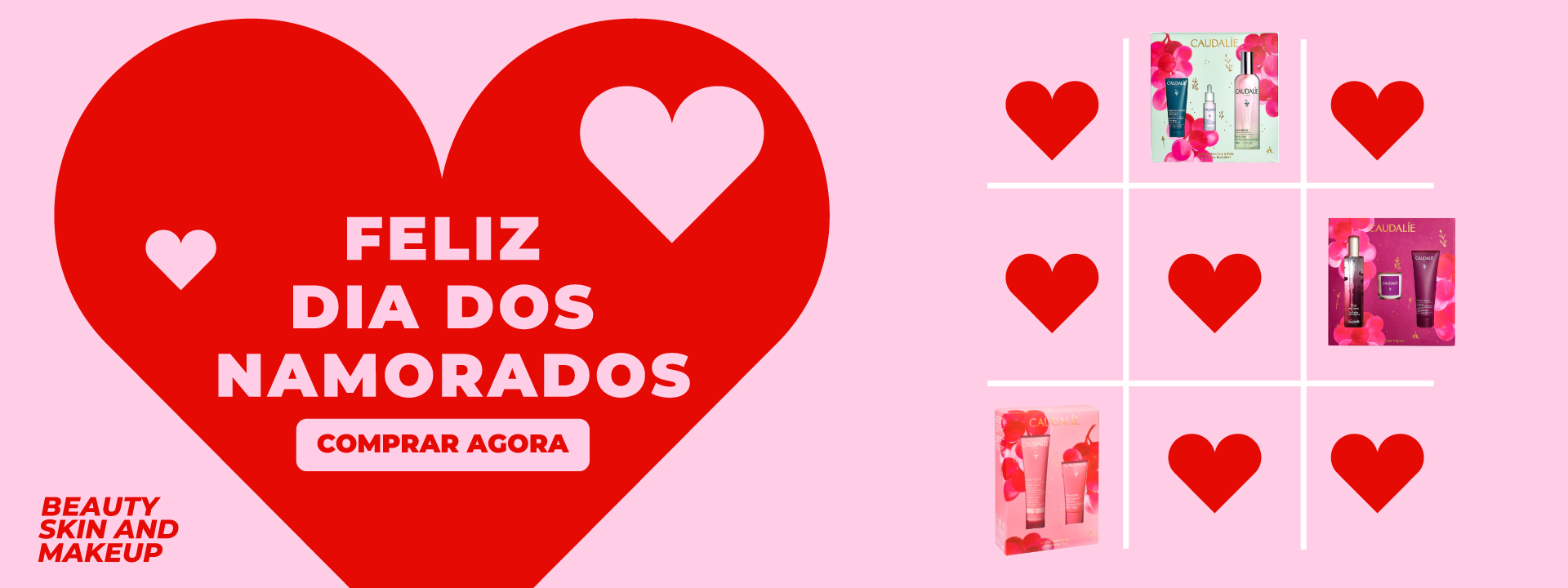 Dia dos namorados beauty skin and makeup