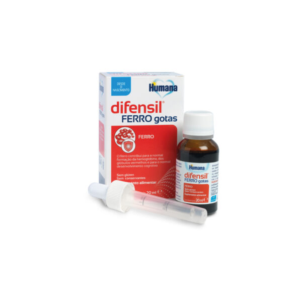 Humana Difensil Ferro Gotas 20ml