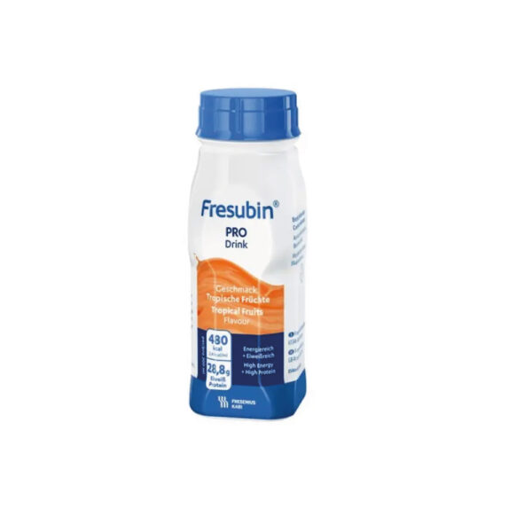 Fresubin Pro Energy Drink Frutos Tropicais 4x200ml