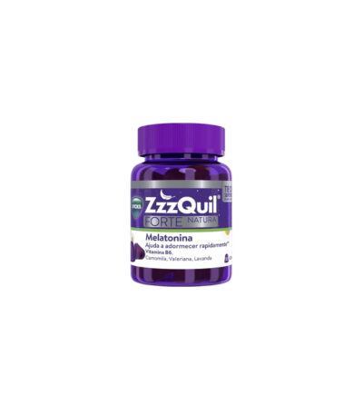 Vicks ZzzQuil Forte Natura Melatonina 60 Gomas
