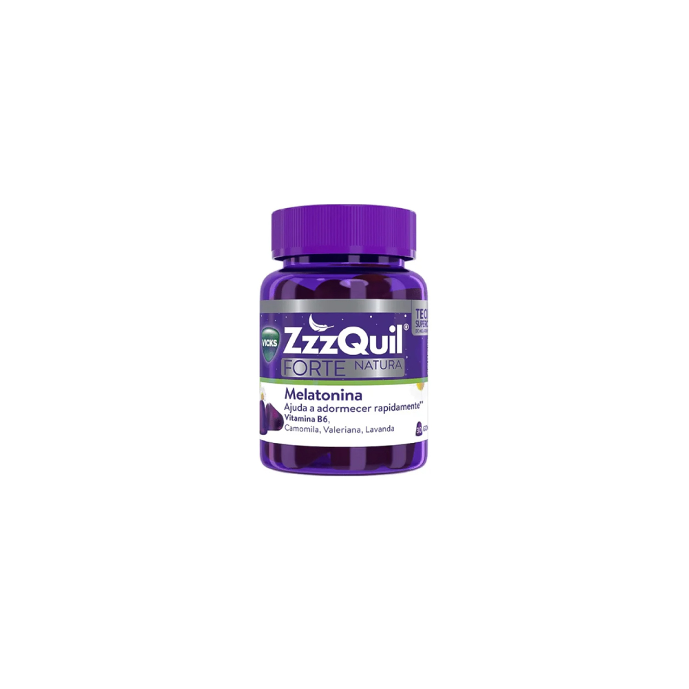 Vicks ZzzQuil Forte Natura Melatonina 60 Gomas