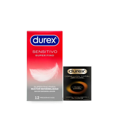 Durex Sensitive Super Fino x12 + Conexão Total x3