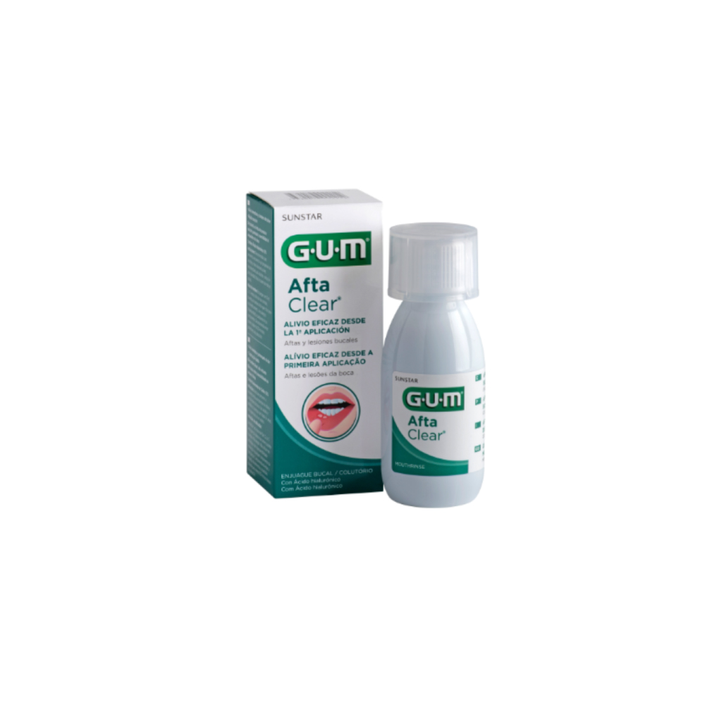 GUM AFTACLEAR Colutório 120 Ml