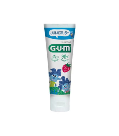 GUM Pasta Dent Junior Morango 6A+ 50ml