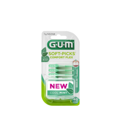 GUM Soft-Picks Flex Mint 40 Unidades
