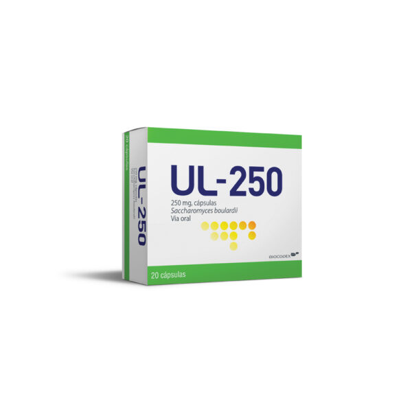 UL 250 250mg 20 Cápsulas