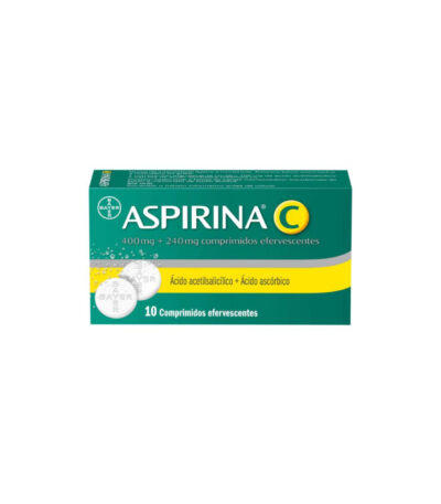 Aspirina 400mg + 240mg Efervescentes