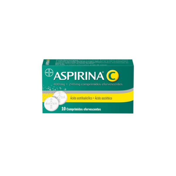 Aspirina 400mg + 240mg Efervescentes