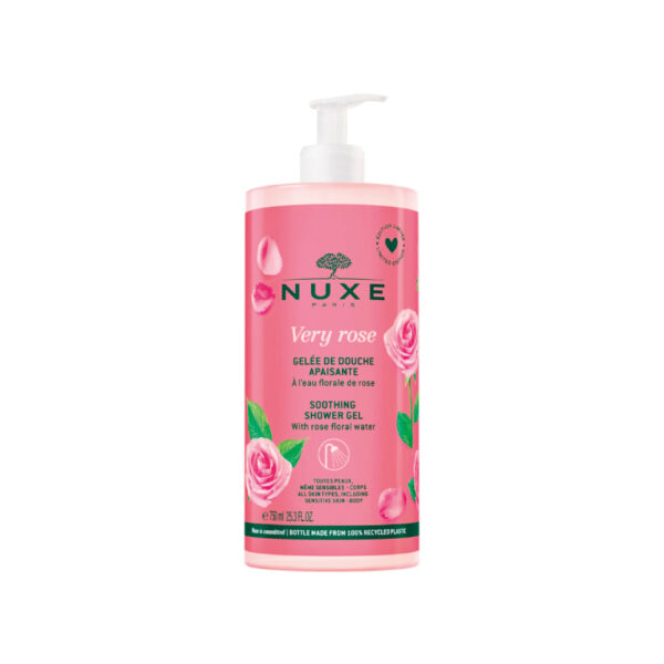 Nuxe Very Rose Gel de Banho Calmante 750ml