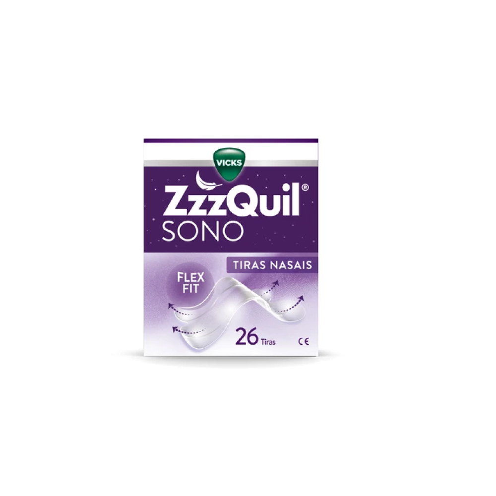Vicks ZzzQuil Sono Tiras Nasais