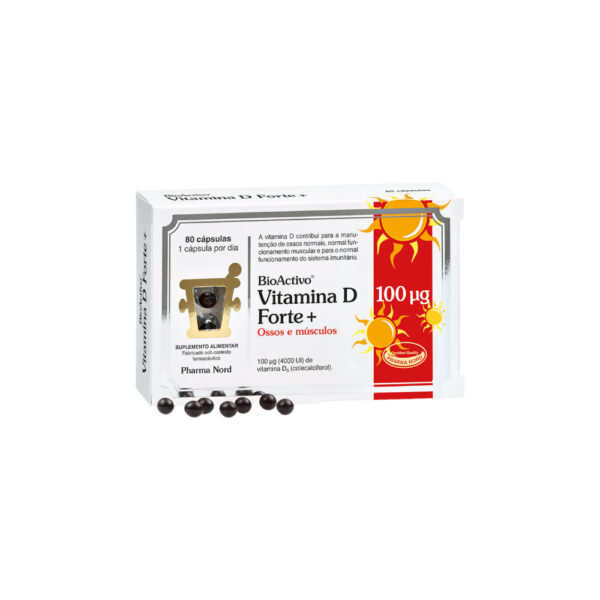BioActivo Vitamina D Forte+ 100µg