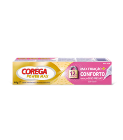Corega Power Max Creme Fixador Máximo Conforto 40g