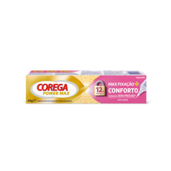 Corega Power Max Creme Fixador Máximo Conforto 40g