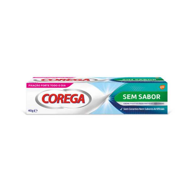 Corega Super Creme Fixação de Próteses sem sabor 40g