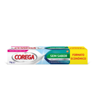 Corega Fixador de Prótese Dentária Sem Sabor