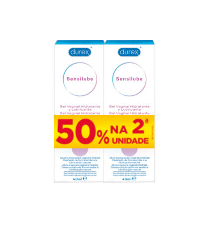 Durex Sensilube Hidratante e Lubrificante 2x40ml