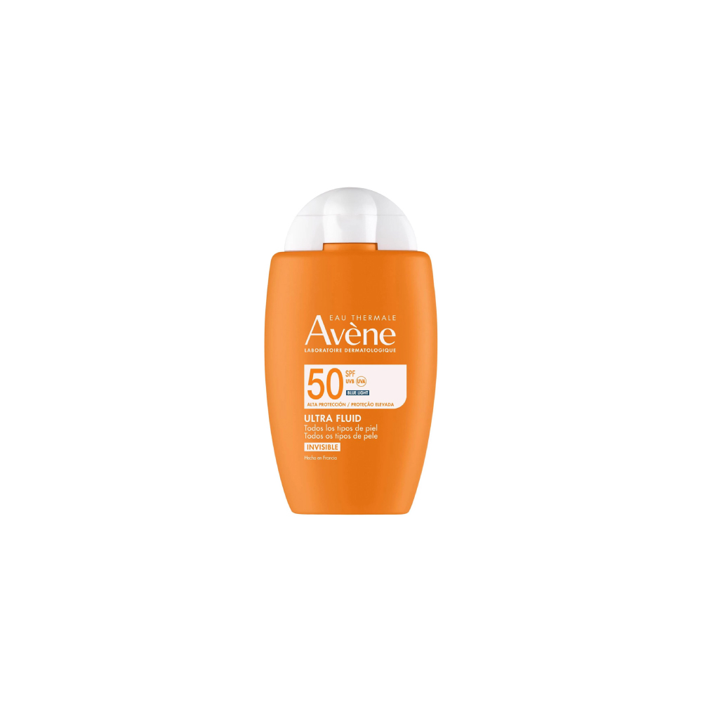 Protetor Solar Avène Ultra Fluido Invisible SPF50+ 50ml
