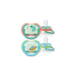 Avent 2 Chupetas Ultra Air Night Eco