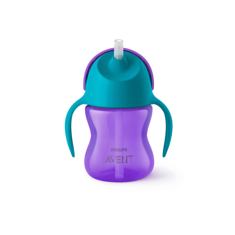 Avent Copo com Palhinha 9M+ Lilás