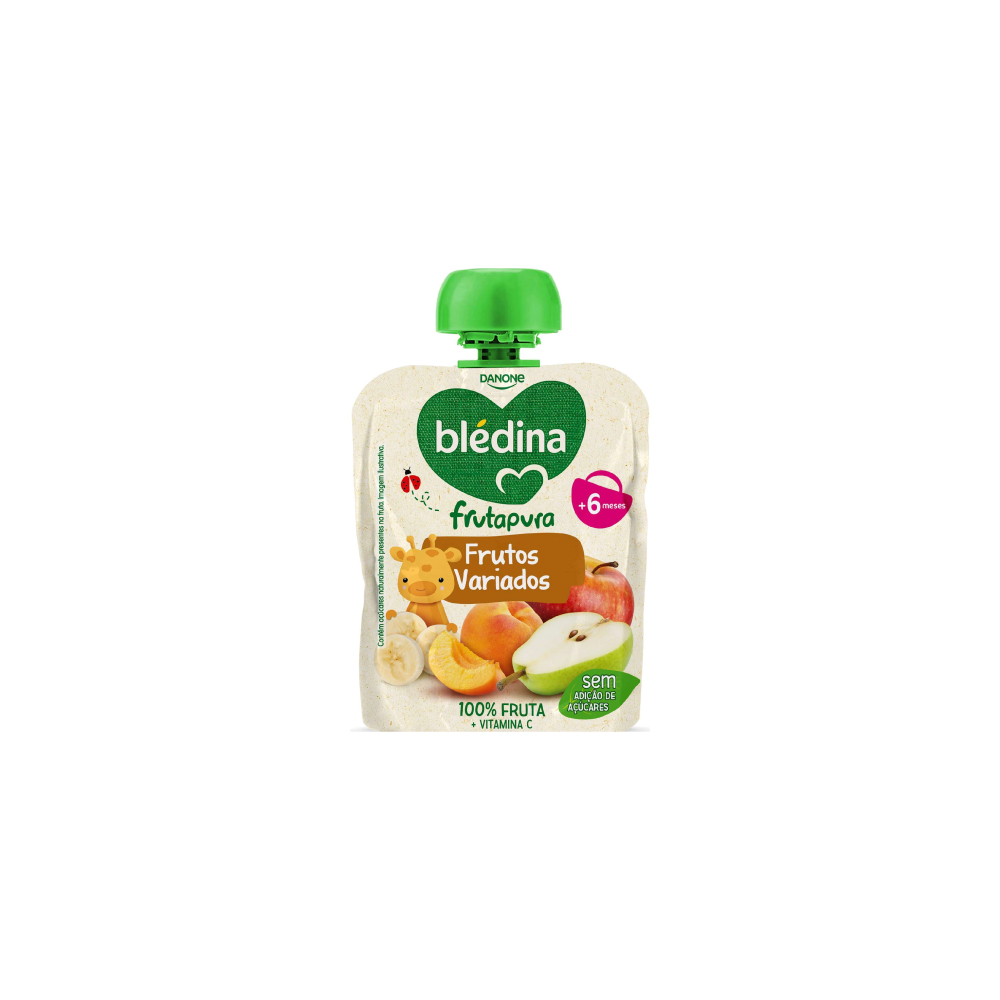 Blédina Saqueta Frutapura Frutos Variados +6M