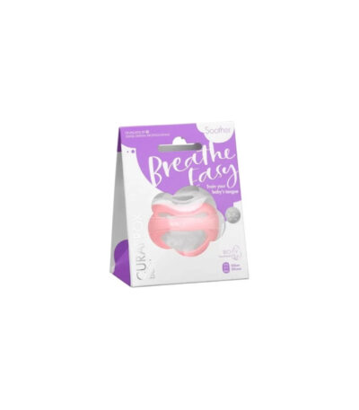 Curaprox Baby Chupeta Silicone T0 Rosa 0-7 Meses