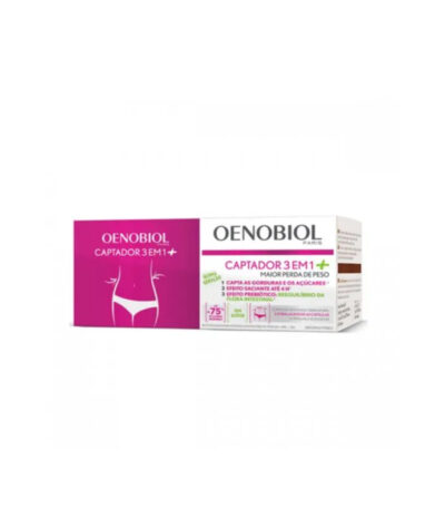 Oenobiol Captador 3 em 1 Plus+ Duo 2x60 Cápsulas