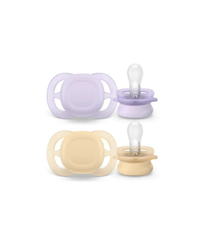 Avent 2 Chupetas Ultra Air Night Eco 0-6M