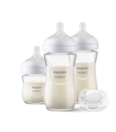 Avent Conjunto de Nascimento Natural Response Vidro