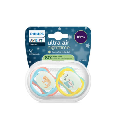 Avent 2 Chupetas Ultra Air Night Eco