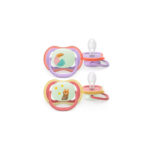 Avent 2 Chupetas Ultra Air Night Eco 18M+