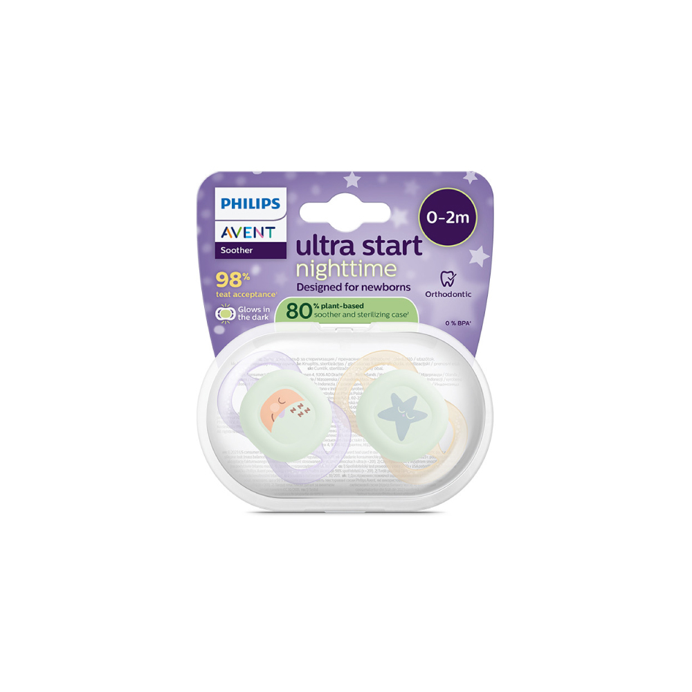 Avent 2 Chupetas Ultra Start Eco