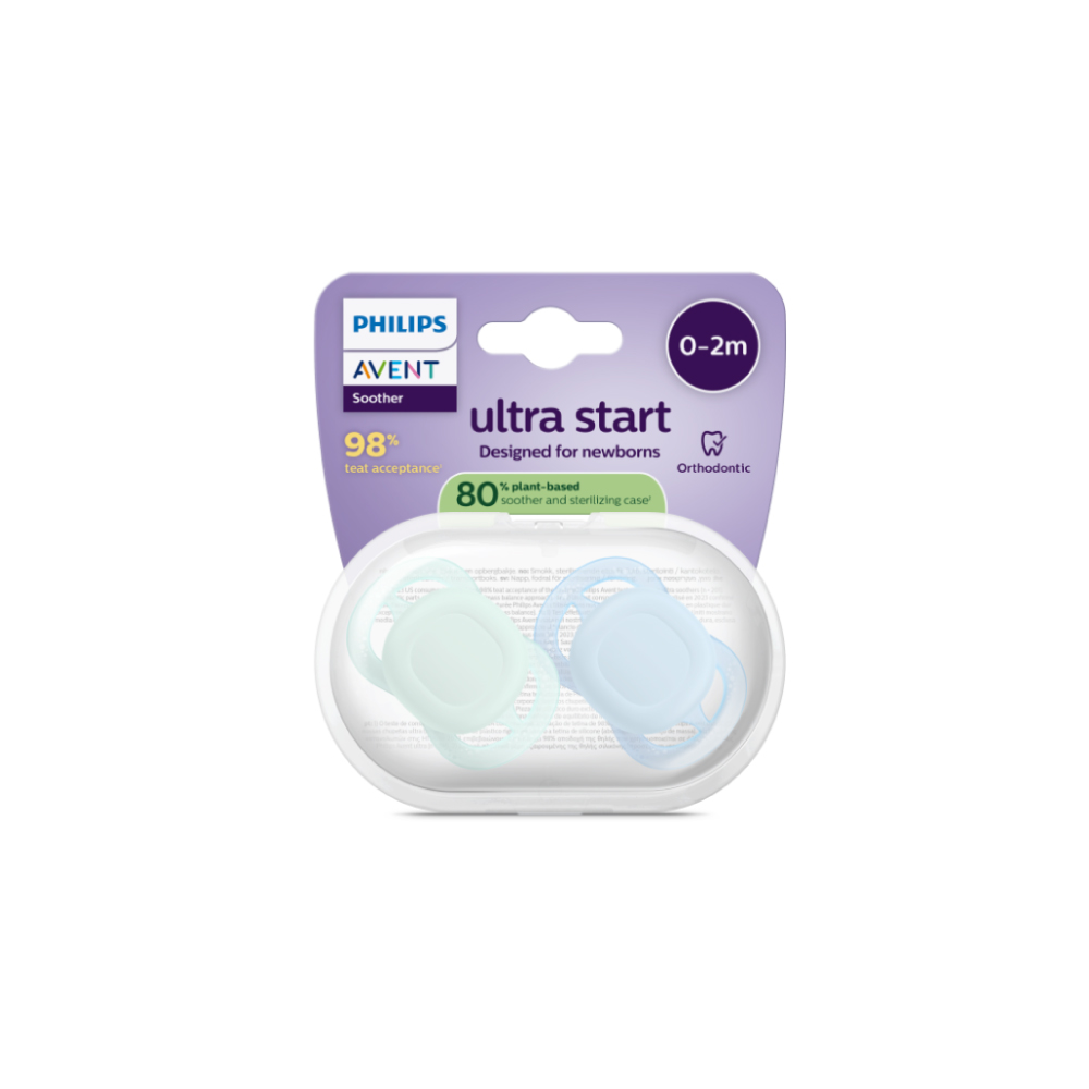 Avent 2 Chupetas Ultra Start Eco