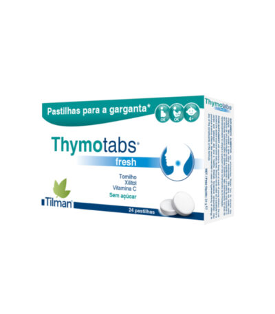 Tilman Thymotabs Plus Garganta 24 Pastilhas