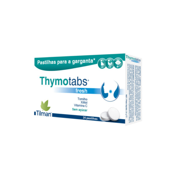 Tilman Thymotabs Plus Garganta 24 Pastilhas